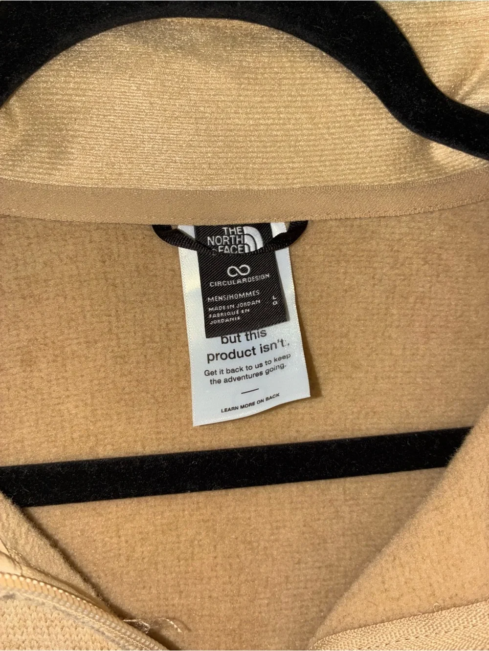 The North Face Quarter-Zip L Gordon Lyons Knit Pullover Men’s Khakistone
